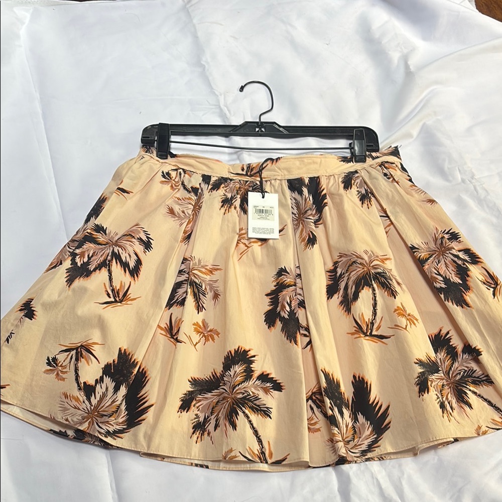 NWT Coach palm tree skirt